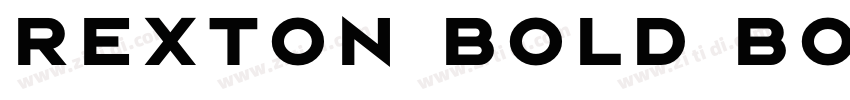 Rexton Bold Bold字体转换 Rexton Bold Bold字体转换